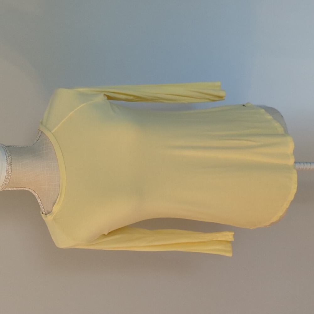 American eagle soft and sexy 3/4 sleeve T-shirt yellow size XS